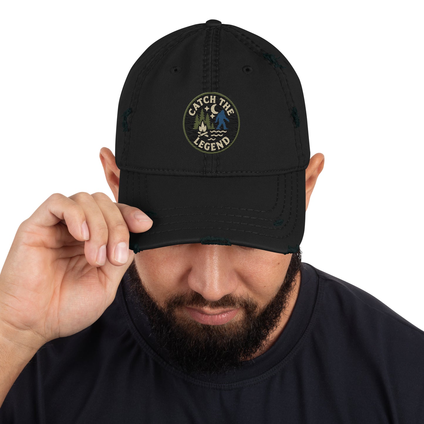 Catch the Legend - Distressed Dad Hat