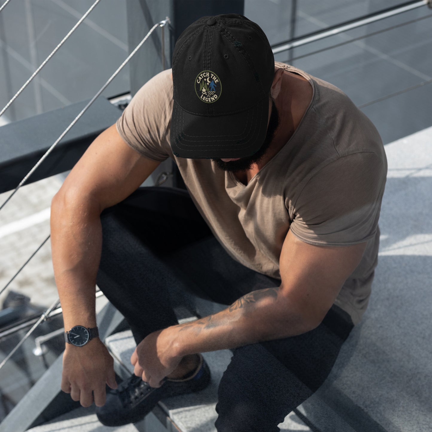 Catch the Legend - Distressed Dad Hat