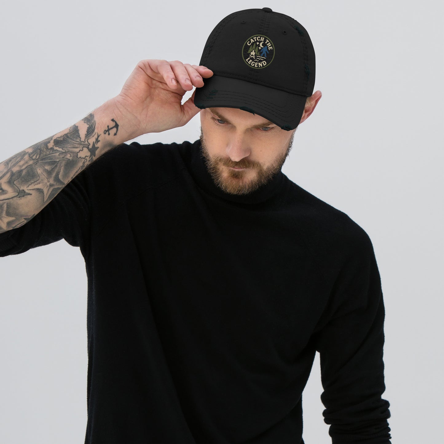 Catch the Legend - Distressed Dad Hat