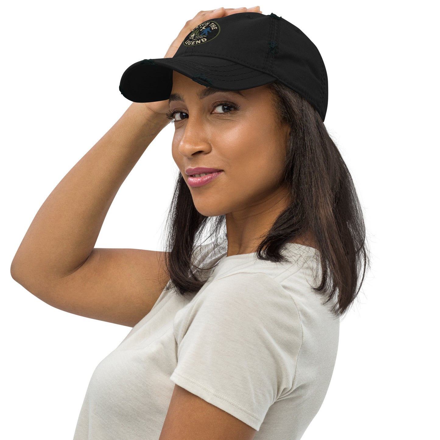Catch the Legend - Distressed Dad Hat
