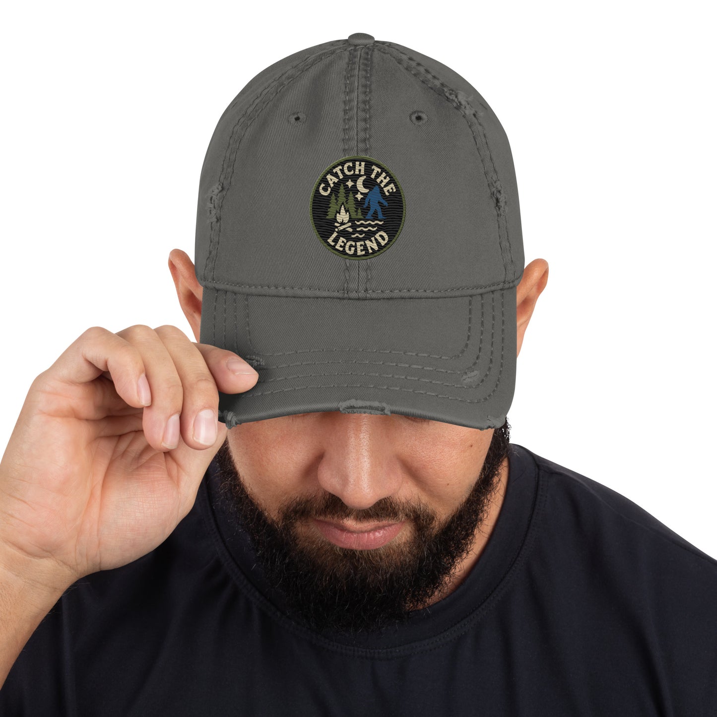 Catch the Legend - Distressed Dad Hat