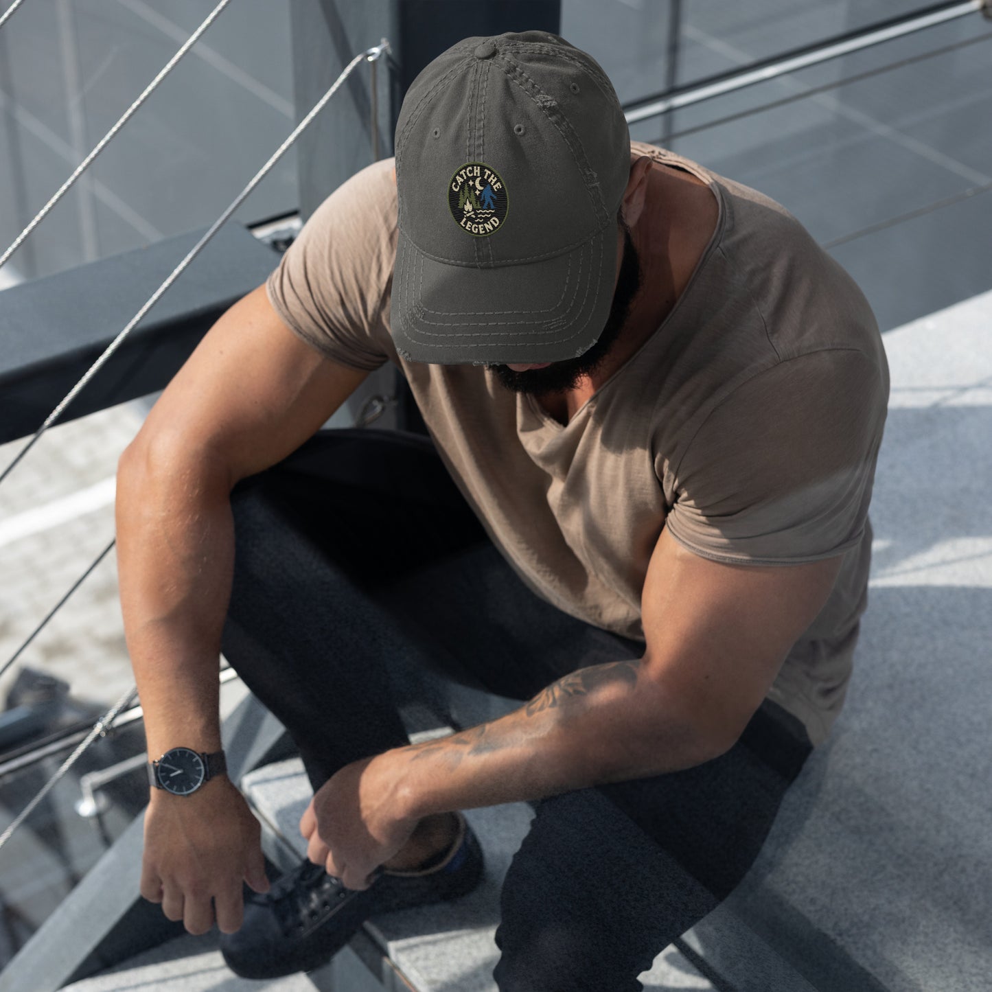 Catch the Legend - Distressed Dad Hat