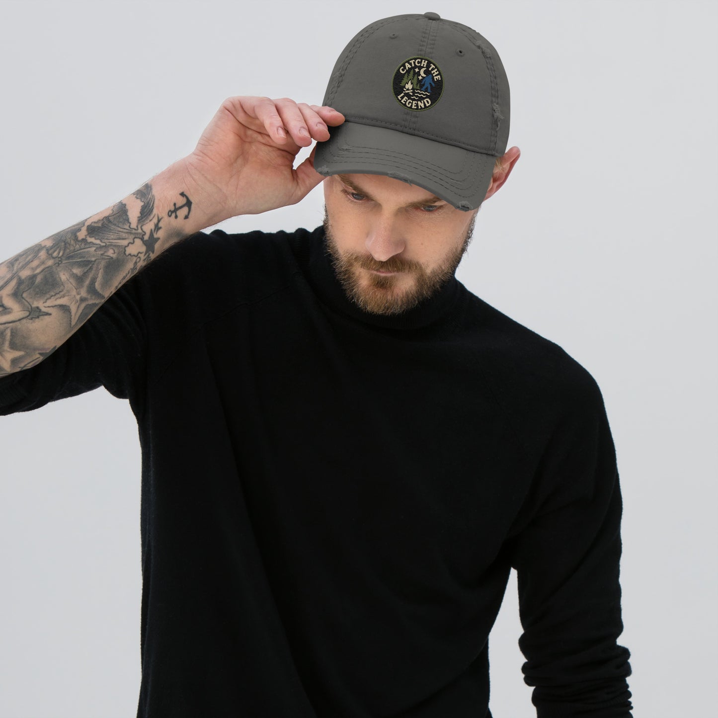 Catch the Legend - Distressed Dad Hat