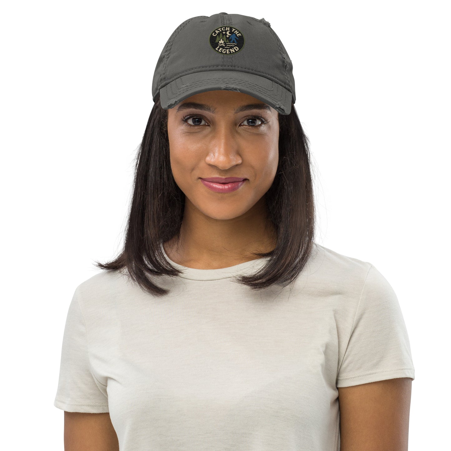 Catch the Legend - Distressed Dad Hat