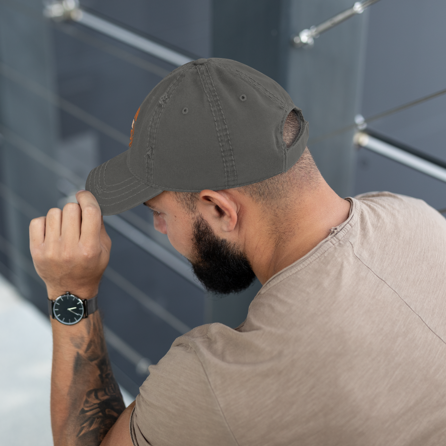 Burn the Ships - Distressed Dad Hat