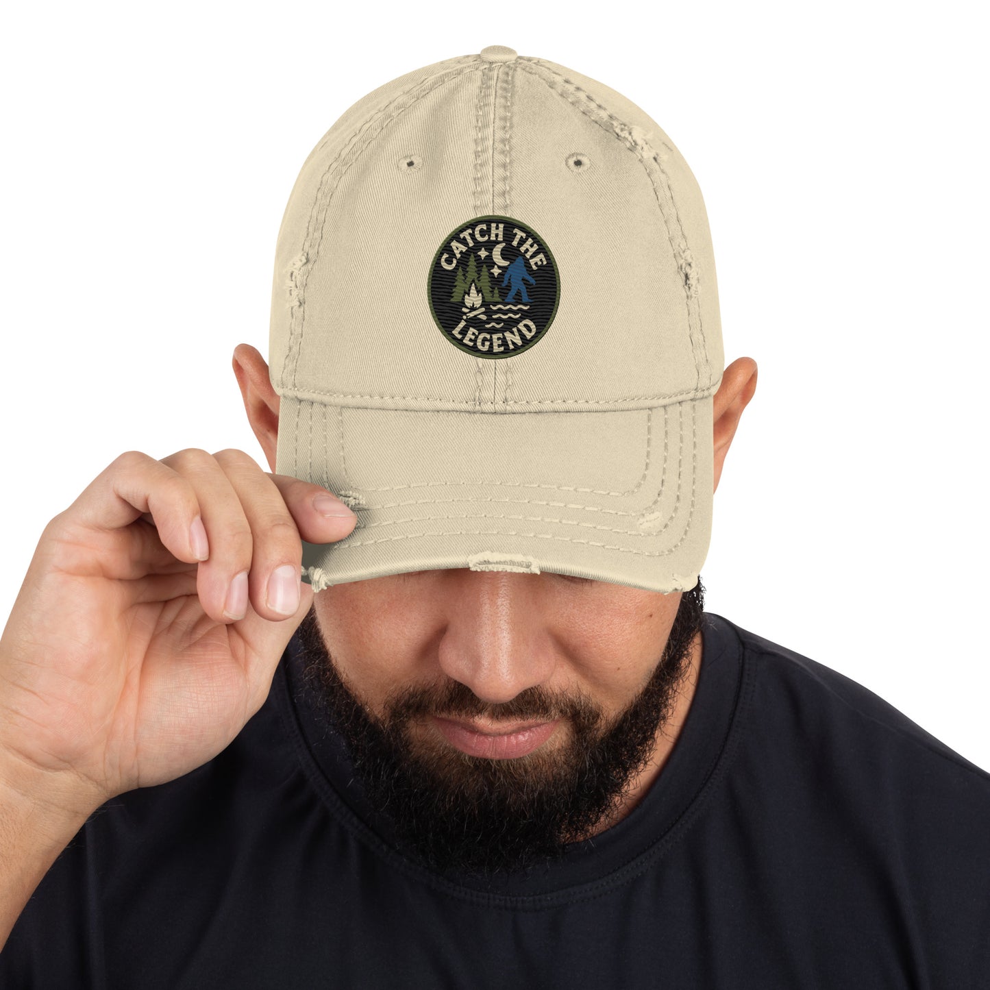 Catch the Legend - Distressed Dad Hat