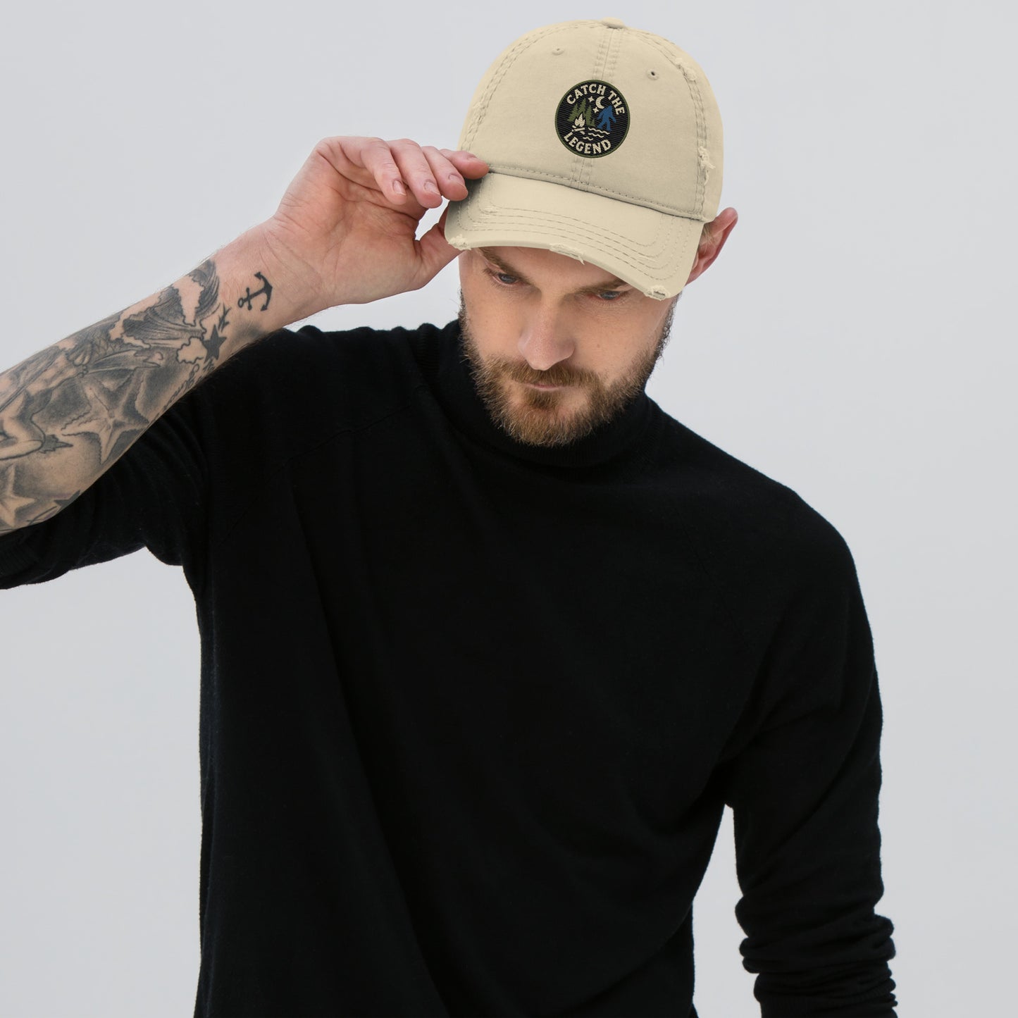 Catch the Legend - Distressed Dad Hat