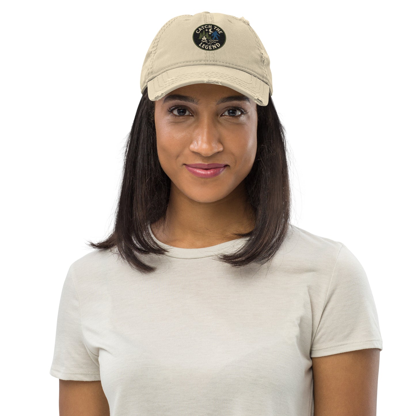 Catch the Legend - Distressed Dad Hat