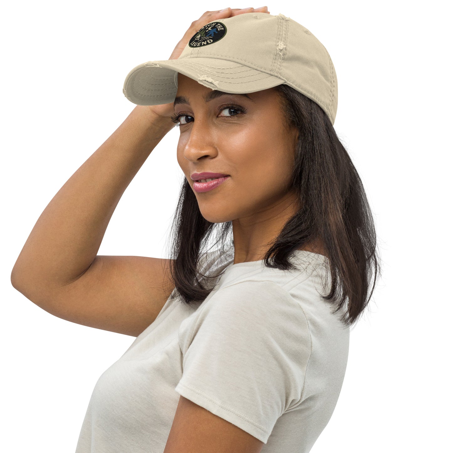 Catch the Legend - Distressed Dad Hat