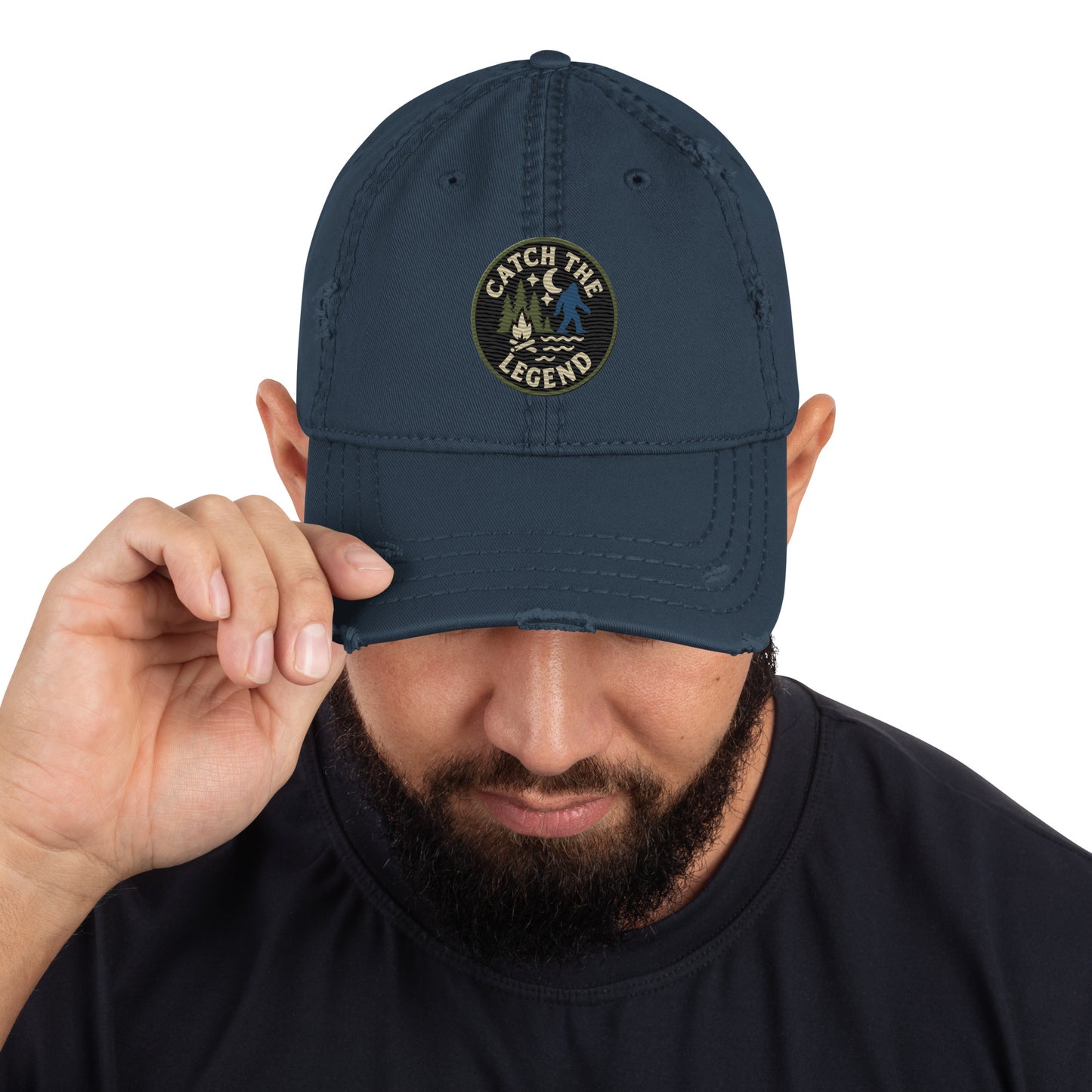 Catch the Legend - Distressed Dad Hat