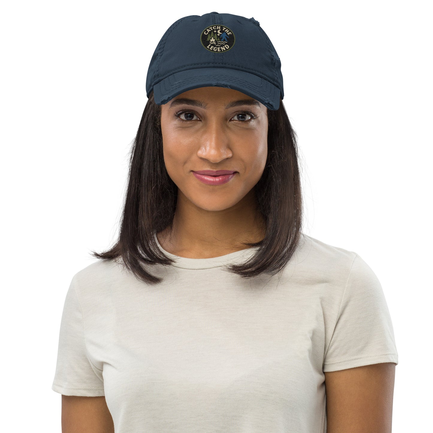 Catch the Legend - Distressed Dad Hat