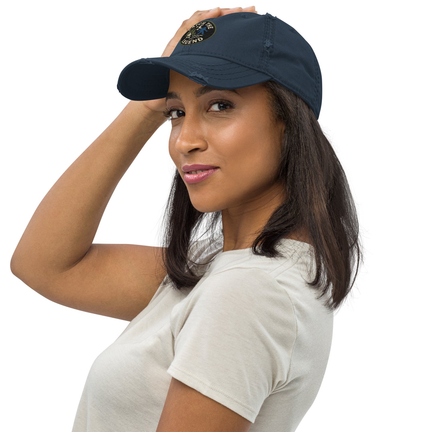Catch the Legend - Distressed Dad Hat