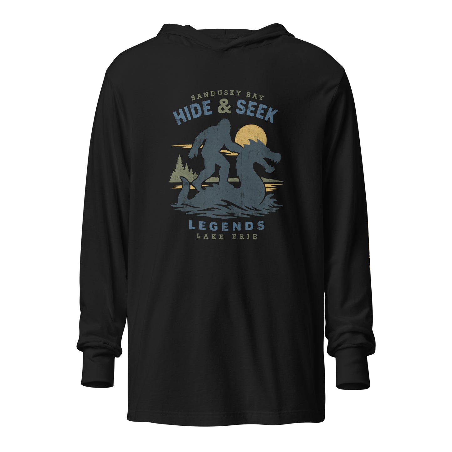 Catch the Legend - Hooded Long Sleeve Tee