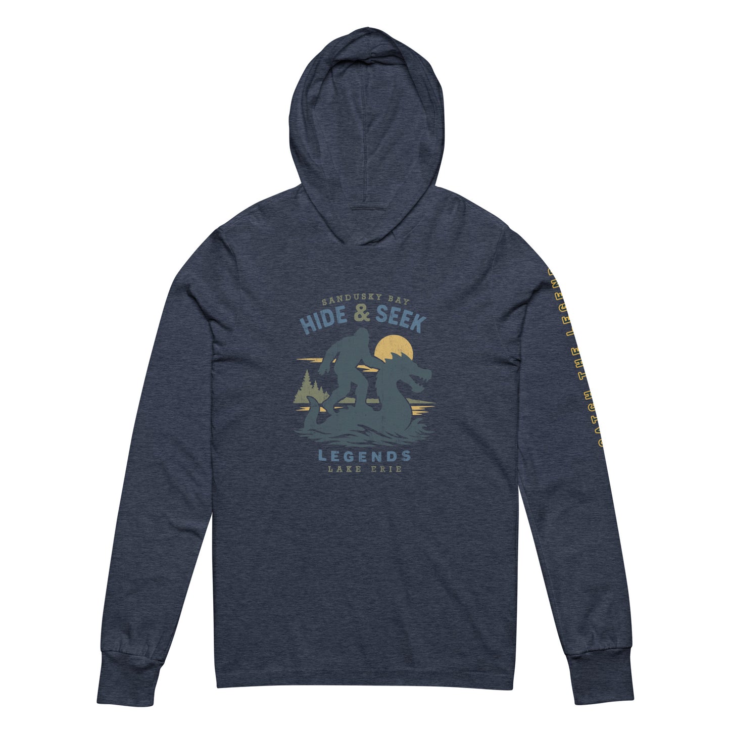 Catch the Legend - Hooded Long Sleeve Tee