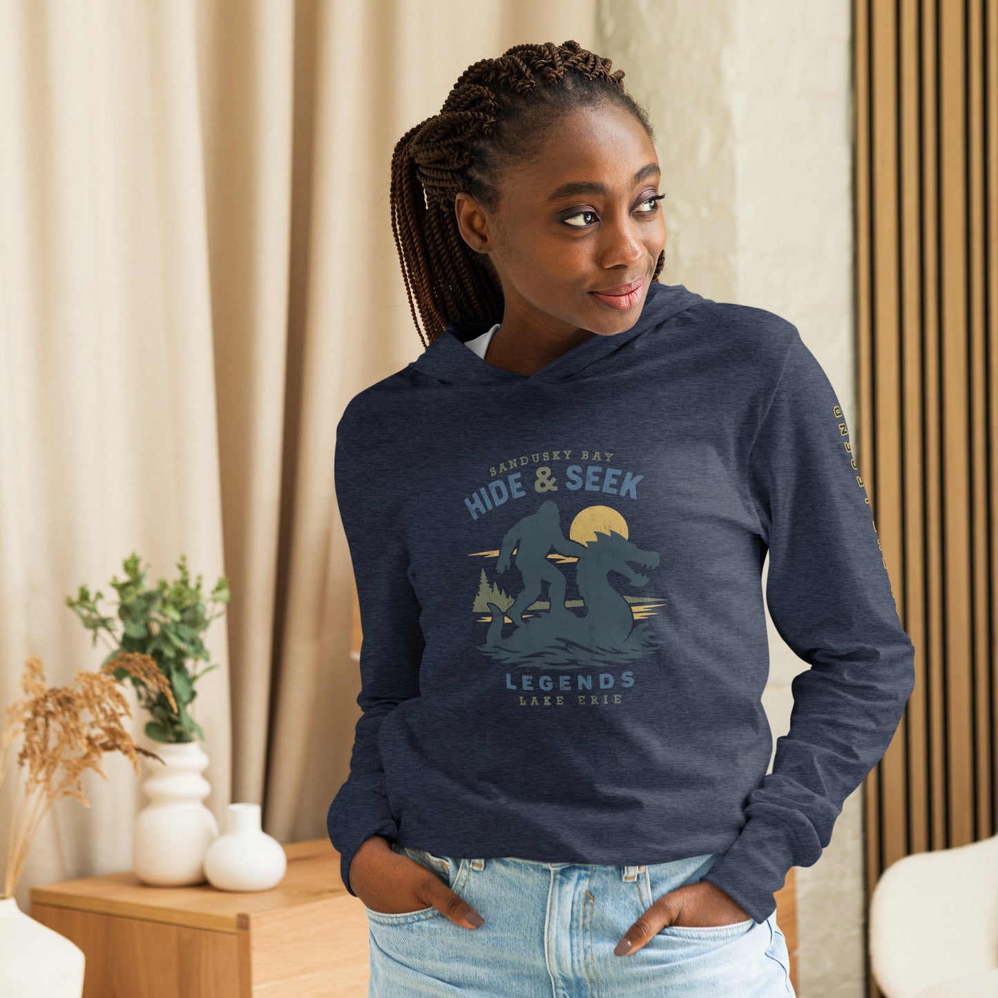 Catch the Legend - Hooded Long Sleeve Tee