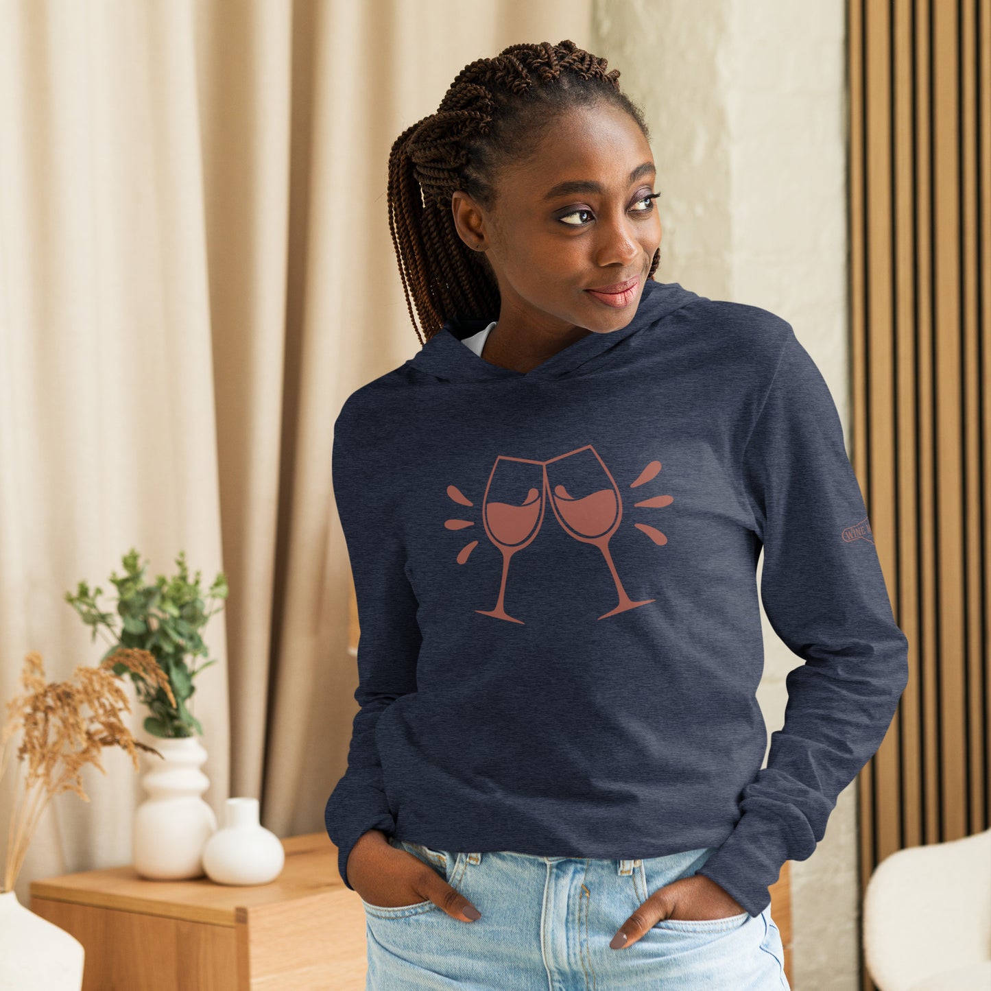 Cheers - Hooded Long-Sleeve T-Shirt