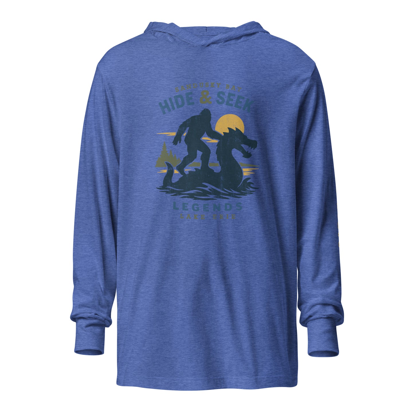 Catch the Legend - Hooded Long Sleeve Tee