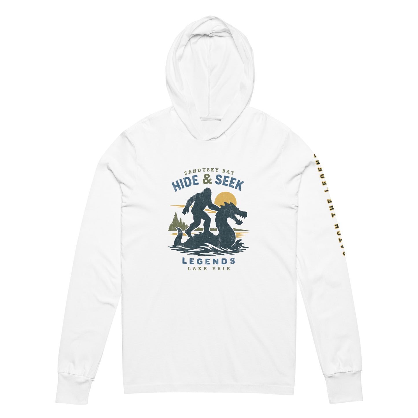Catch the Legend - Hooded Long Sleeve Tee