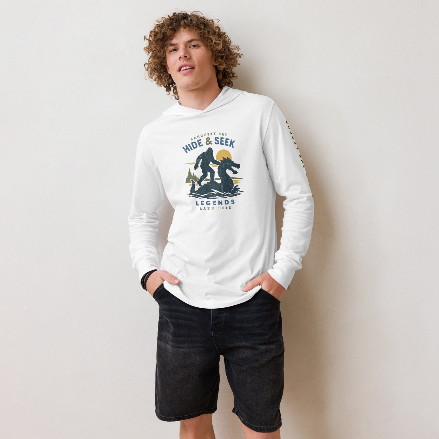 Catch the Legend - Hooded Long Sleeve Tee
