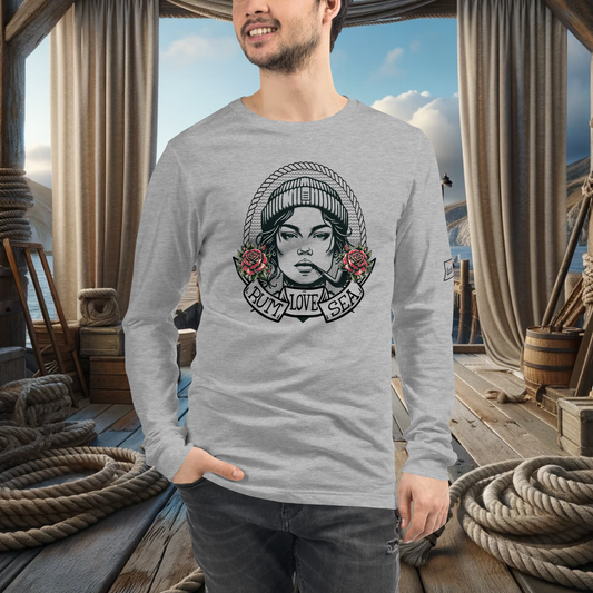 Rum, Love & Sea - Long Sleeve Tee