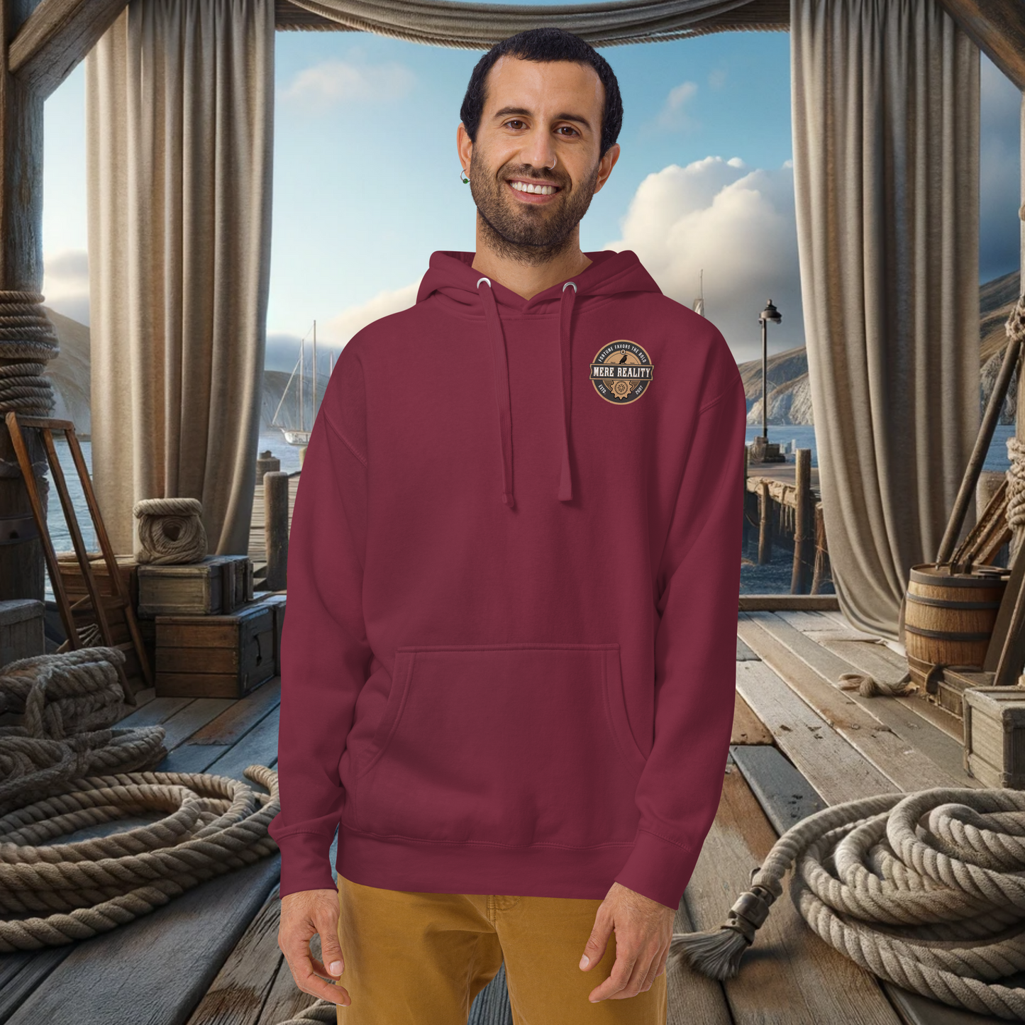 Mere Reality Logo Hoodie