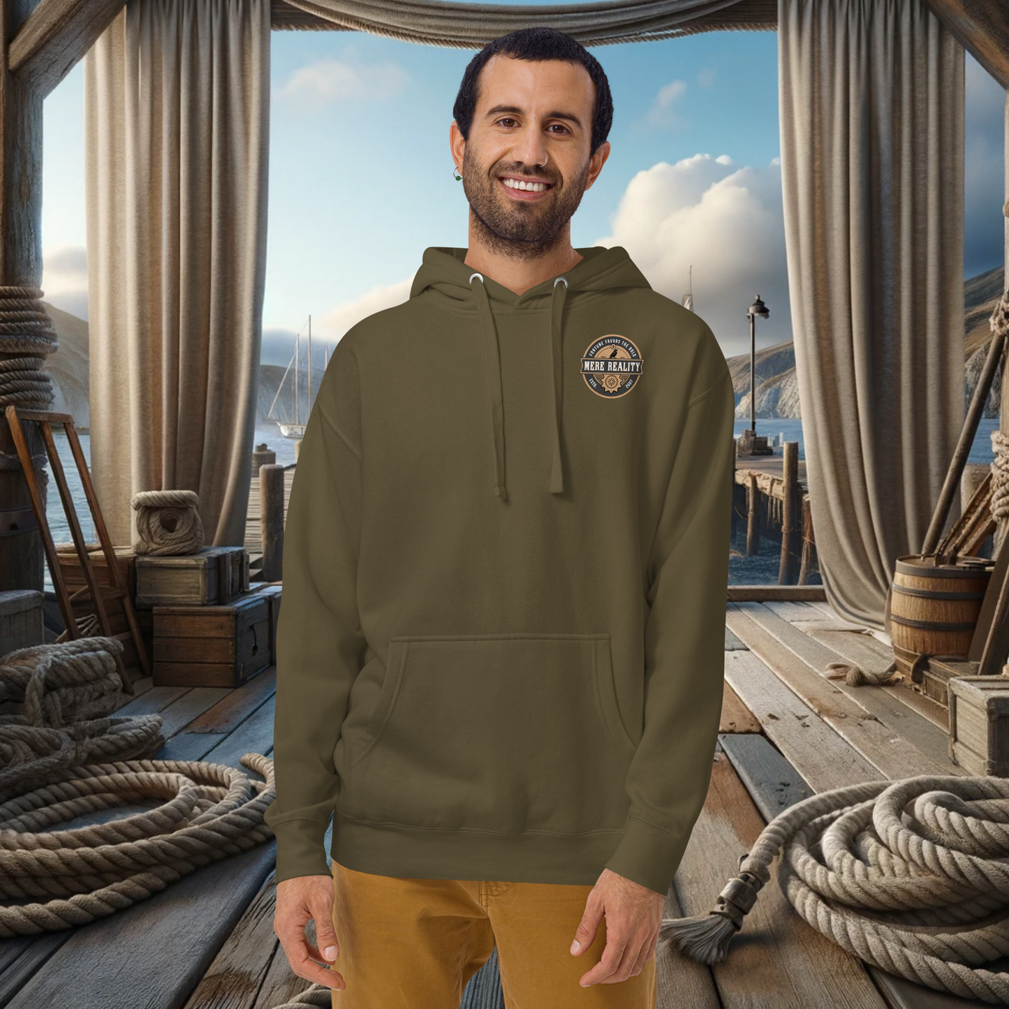 Mere Reality Logo Hoodie