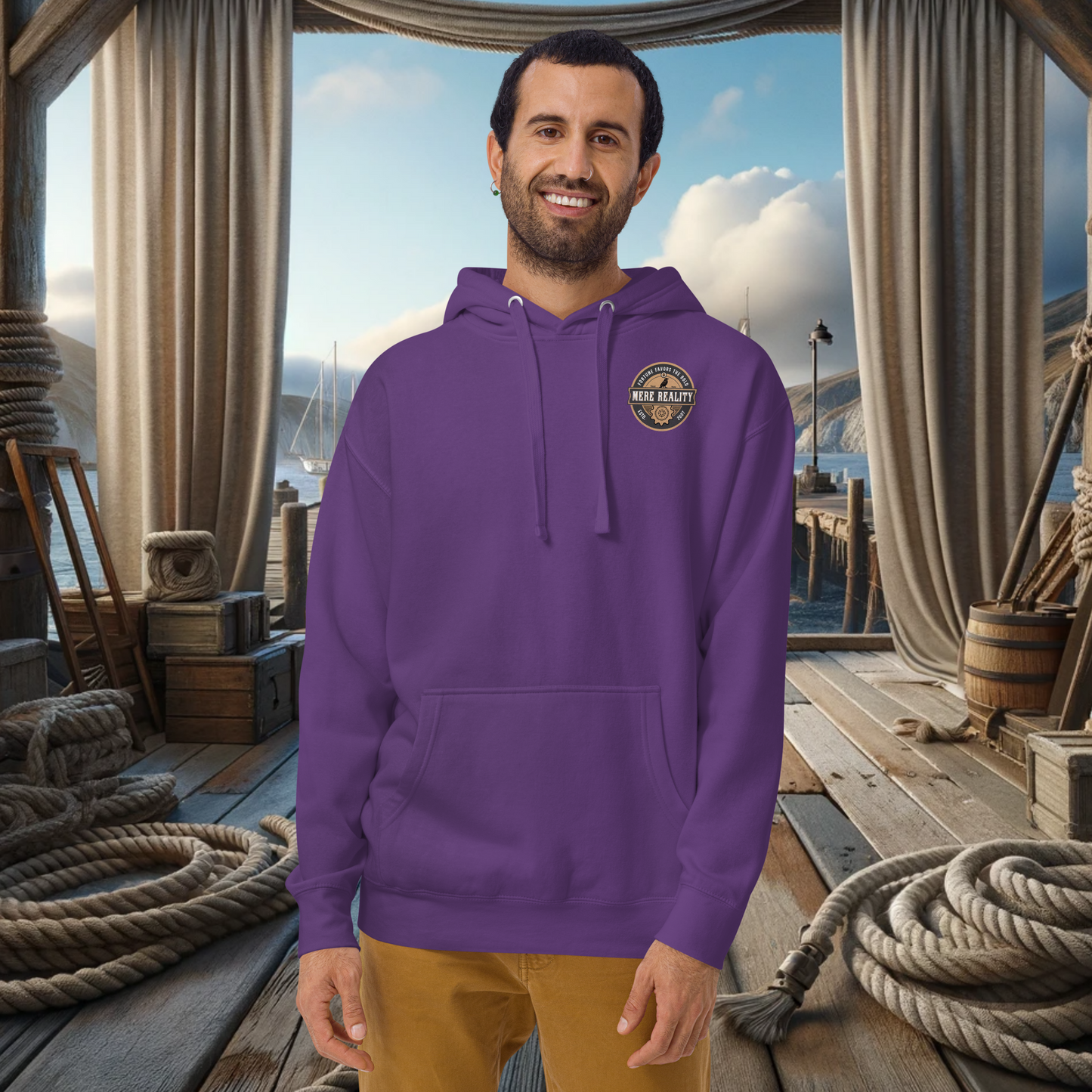 Mere Reality Logo Hoodie
