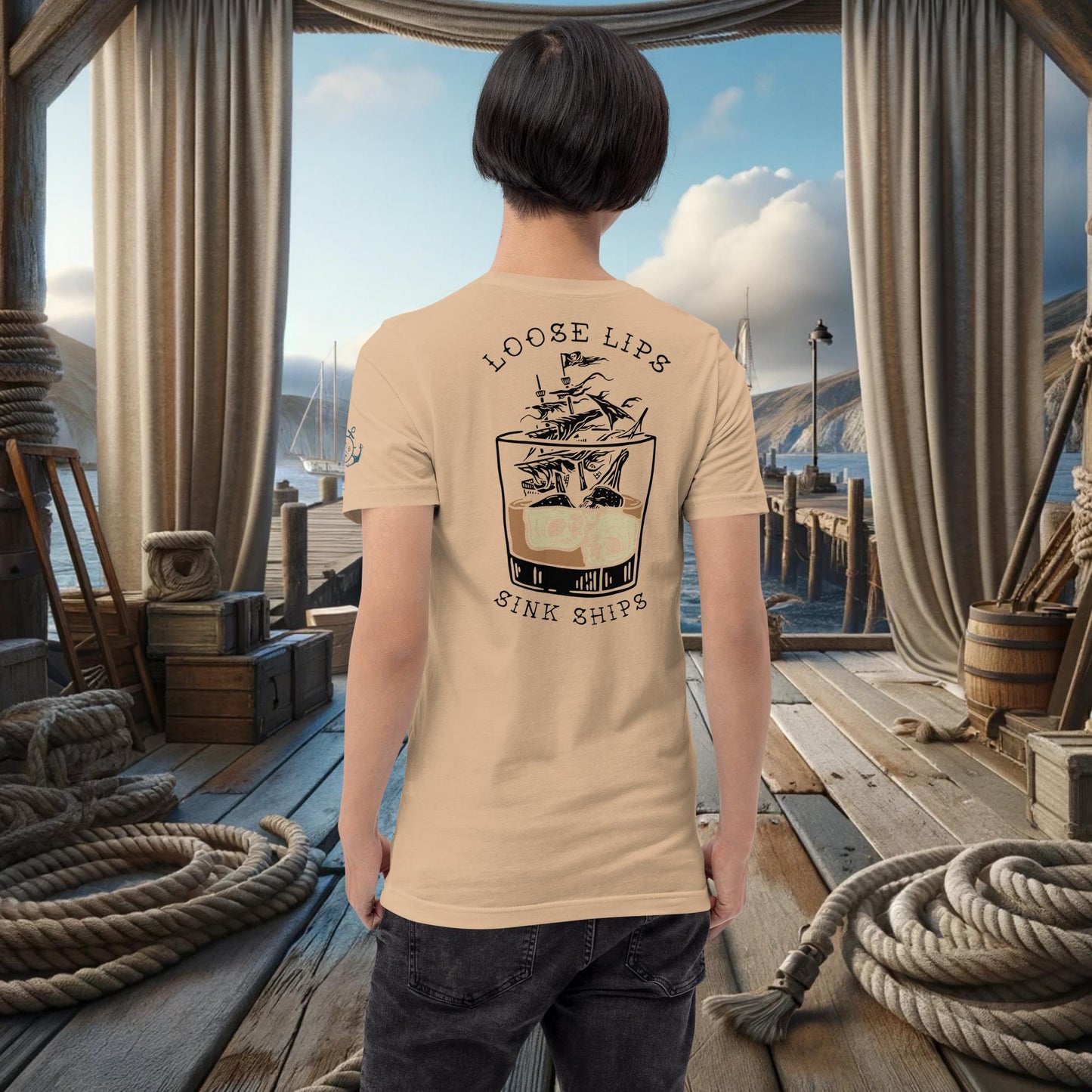 Loose Lips Sink Ships - T-Shirt