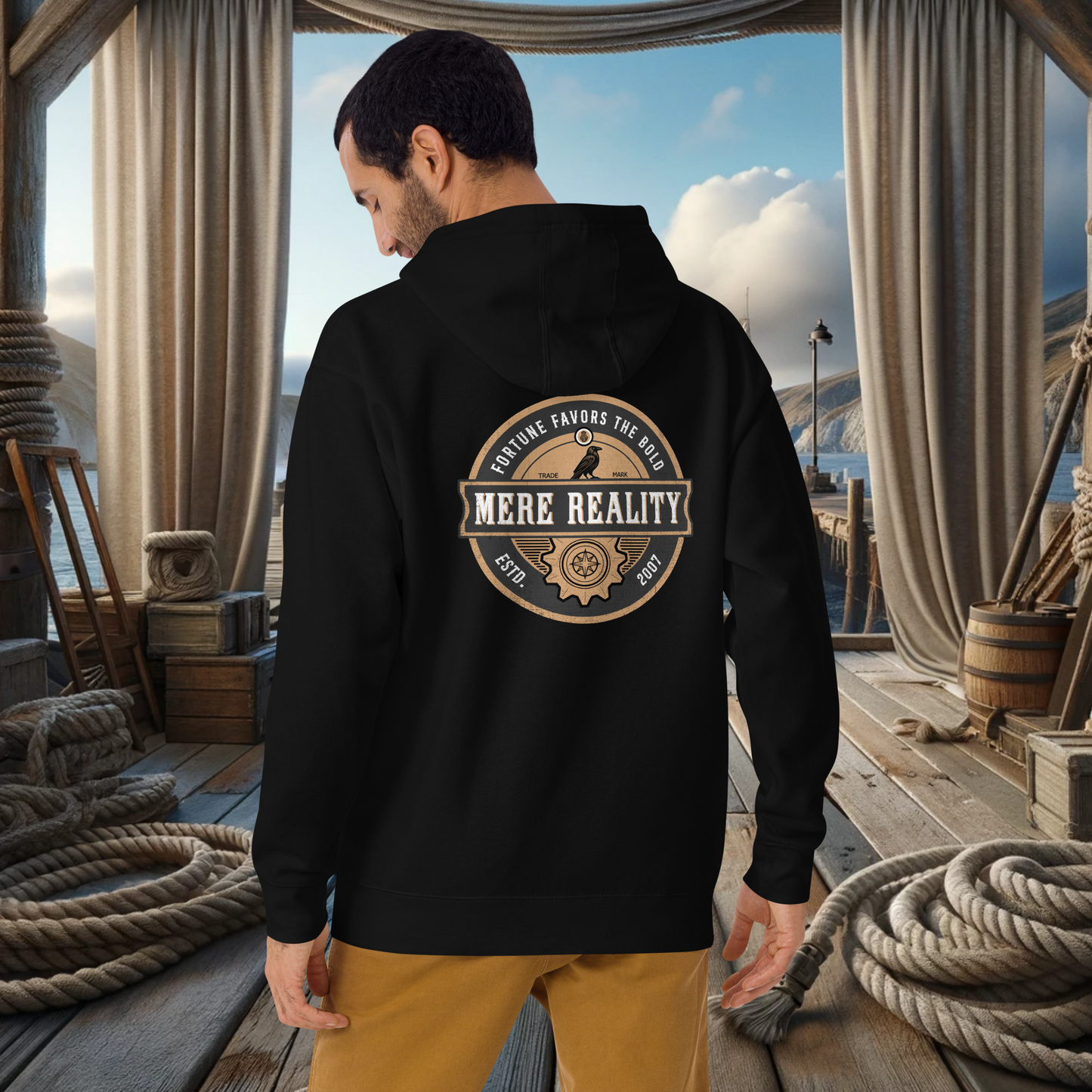 Mere Reality Logo Hoodie