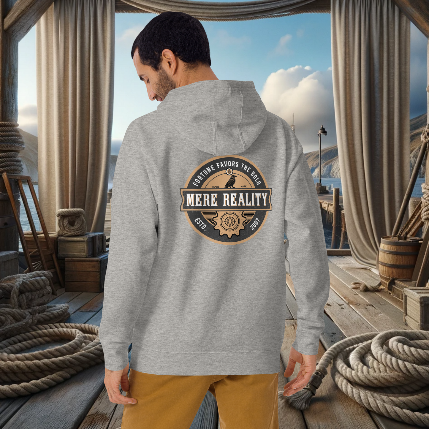 Mere Reality Logo Hoodie