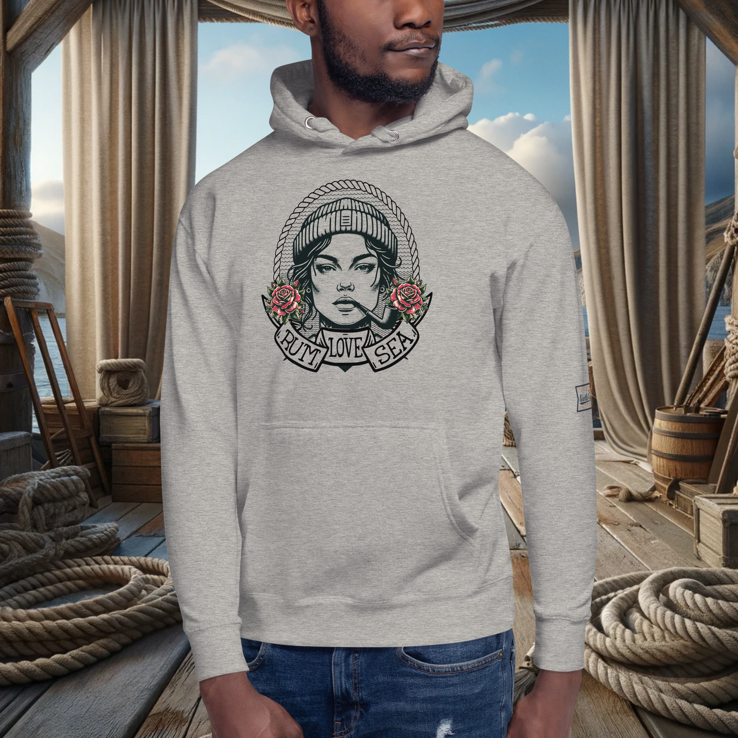 Rum, Love, and the Sea - Hoodie