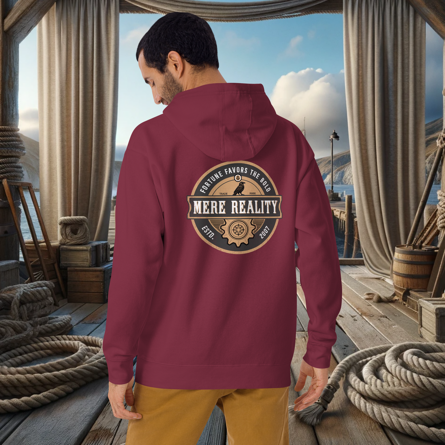 Mere Reality Logo Hoodie