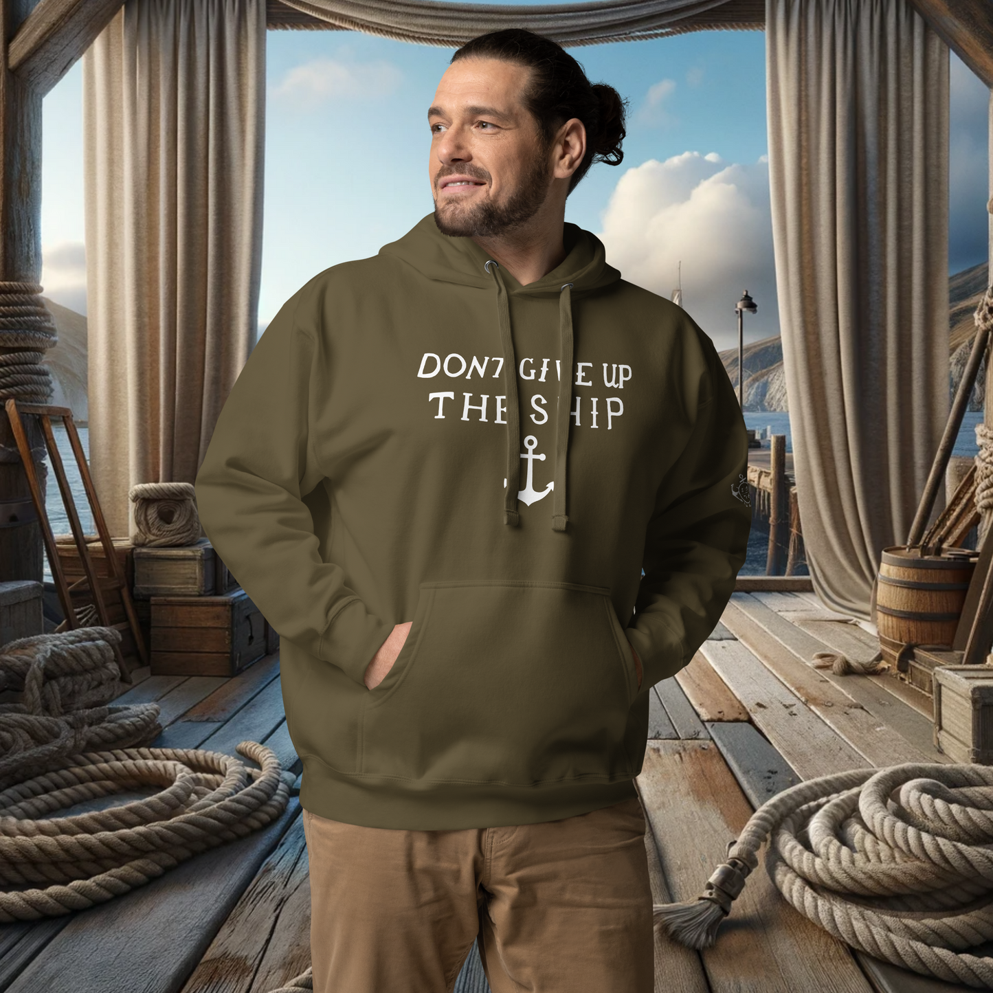 Don't Give Up the Ship - Hoodie