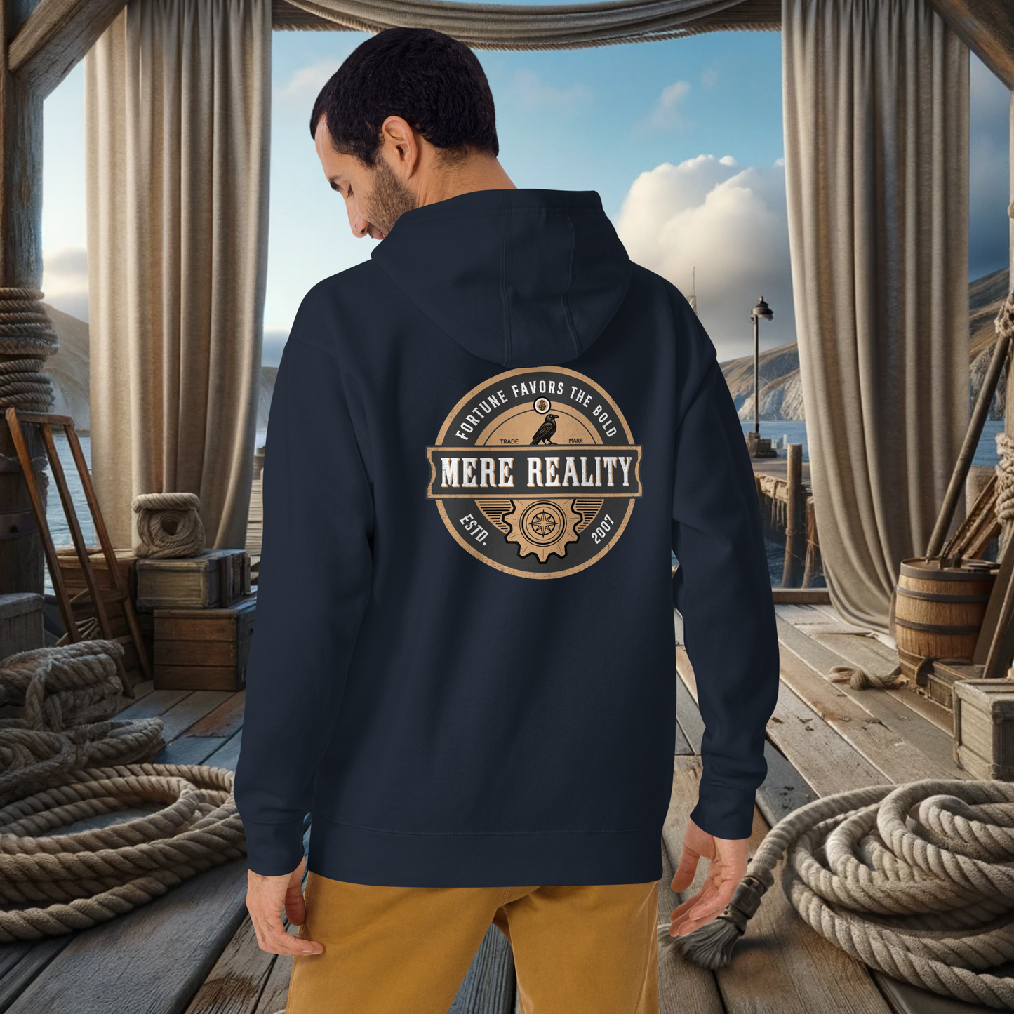 Mere Reality Logo Hoodie