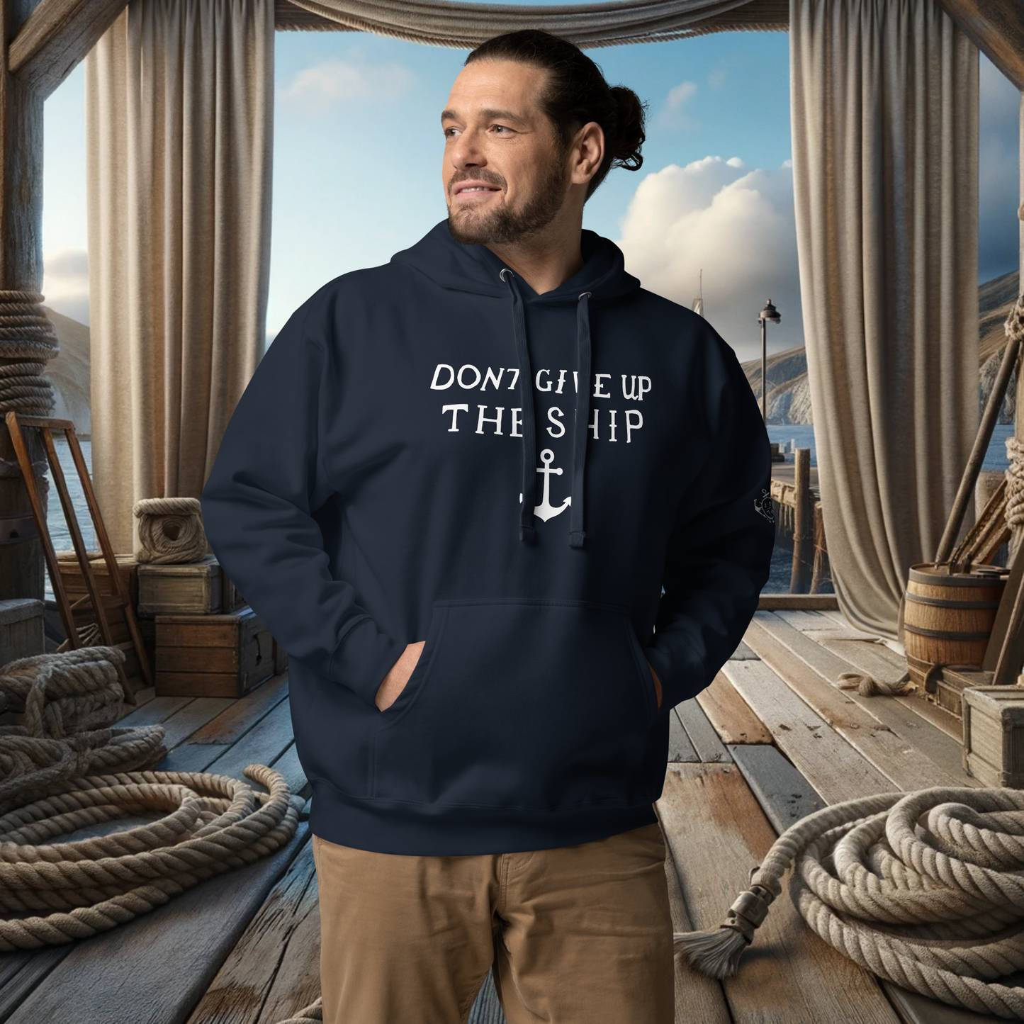 Don't Give Up the Ship - Hoodie