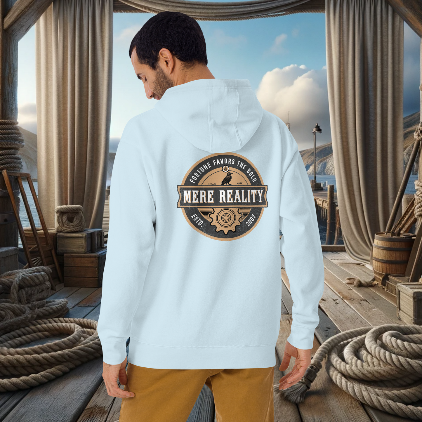 Mere Reality Logo Hoodie