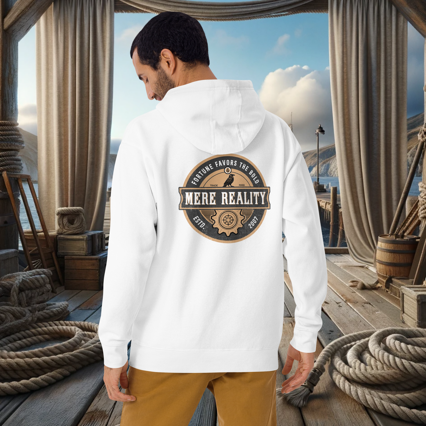 Mere Reality Logo Hoodie