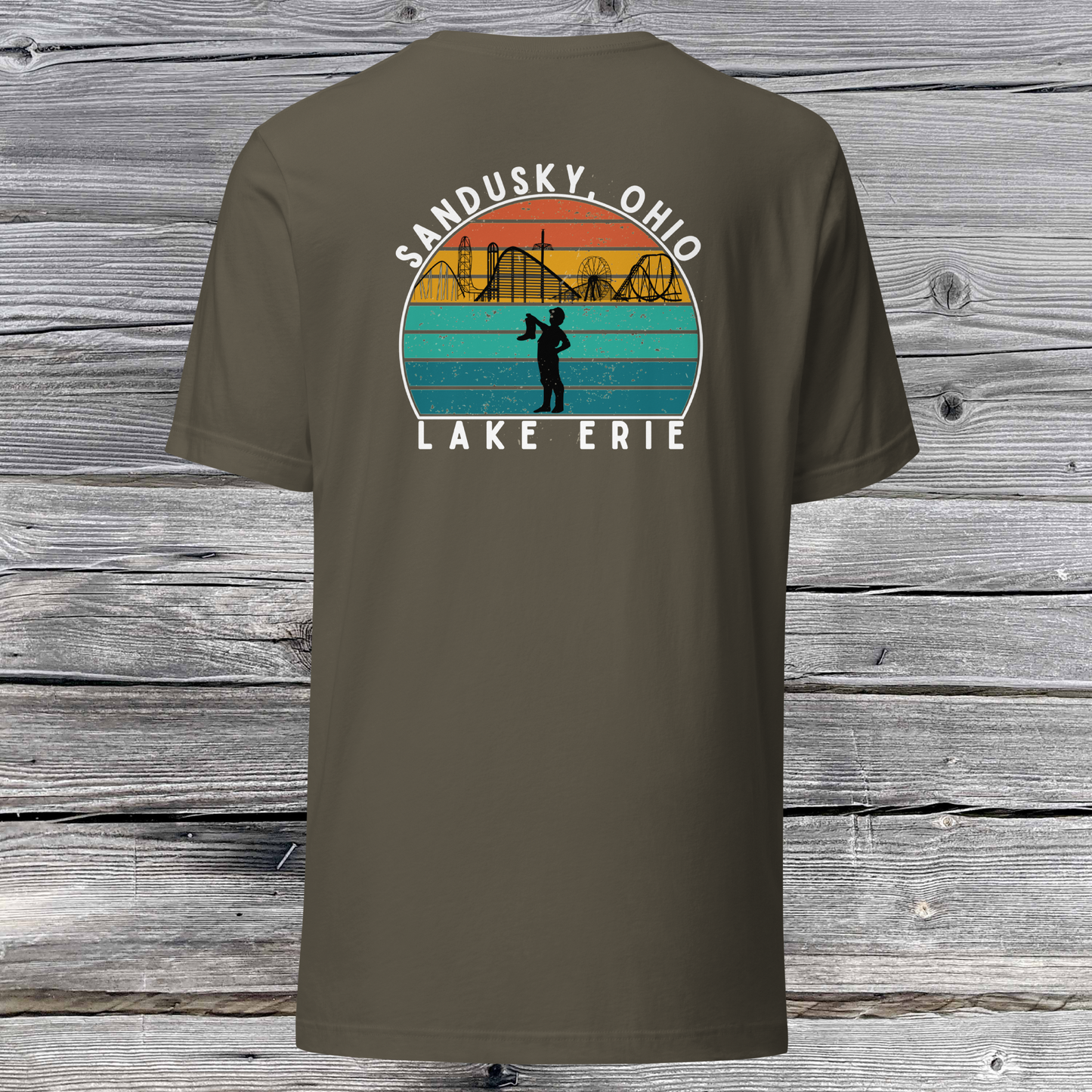 Sandusky, Ohio - Retro T-Shirt