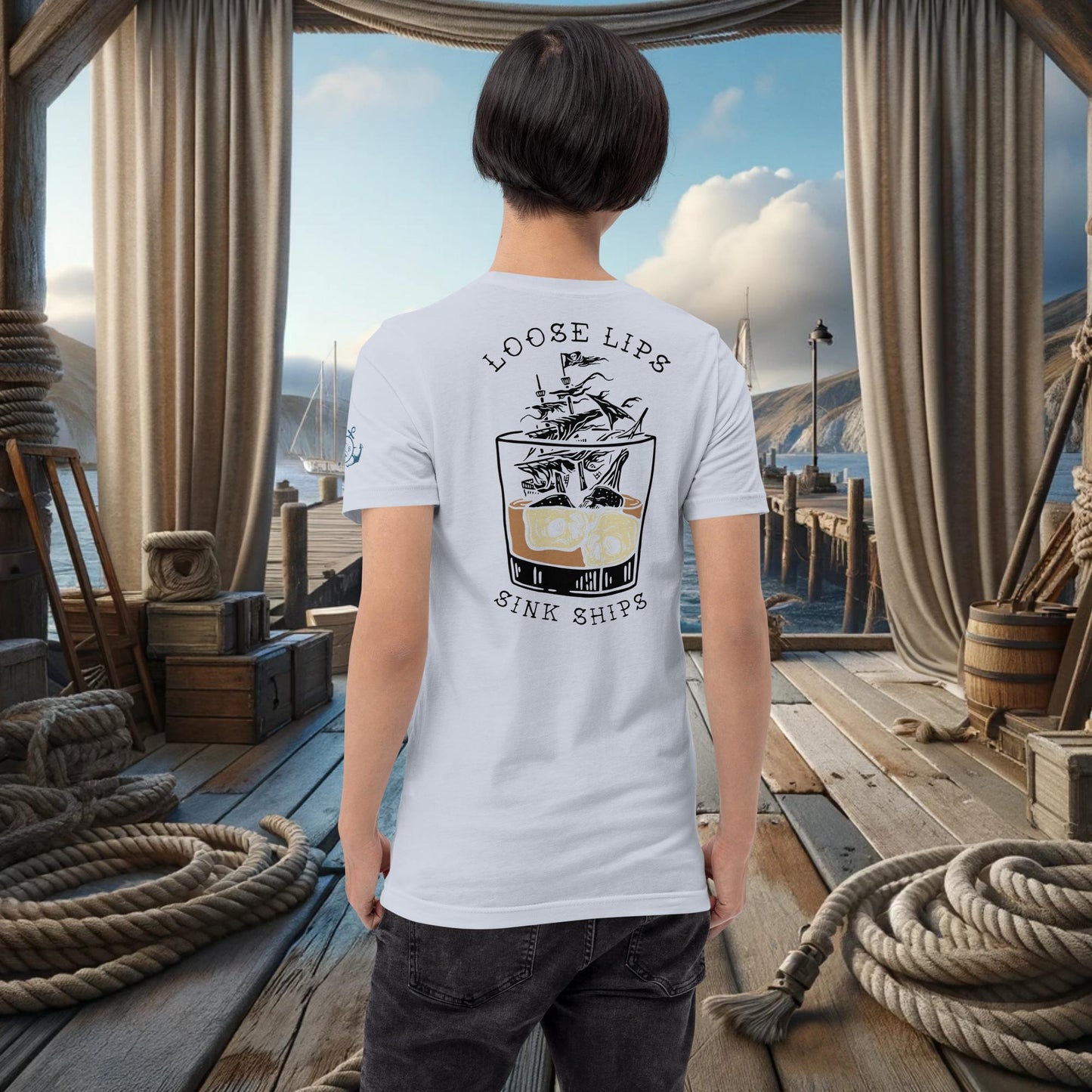 Loose Lips Sink Ships - T-Shirt