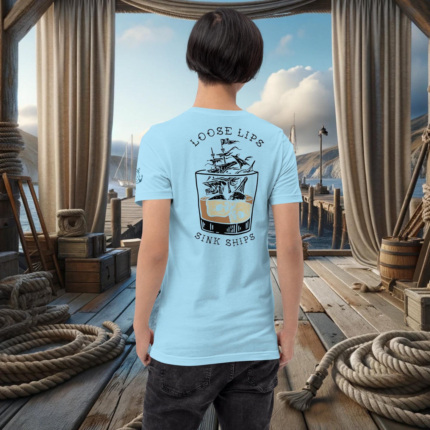 Loose Lips Sink Ships - T-Shirt