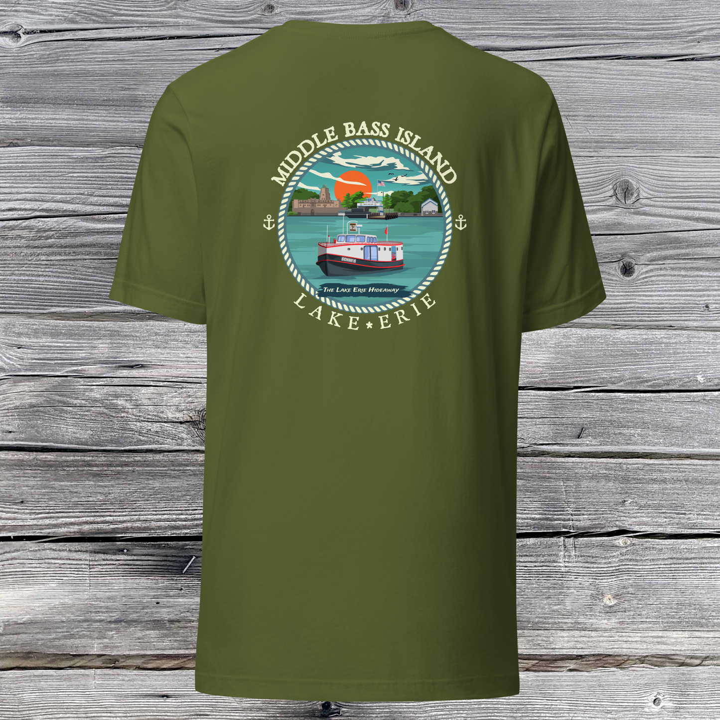 Lake Erie Boating Vintage Fishing Essential T-Shirt for Sale by  NikkiDubois