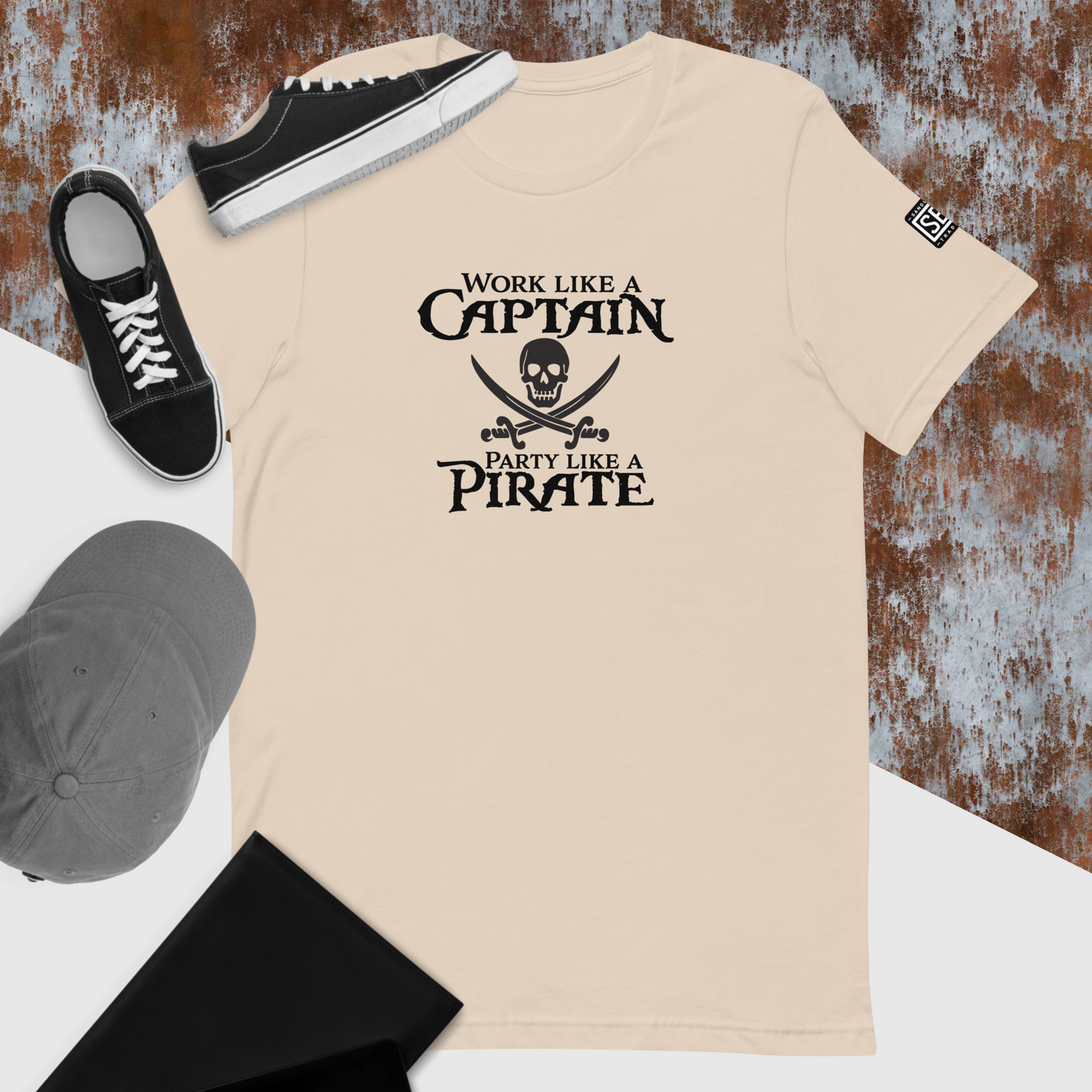 Work Like a Captain - T-Shirt