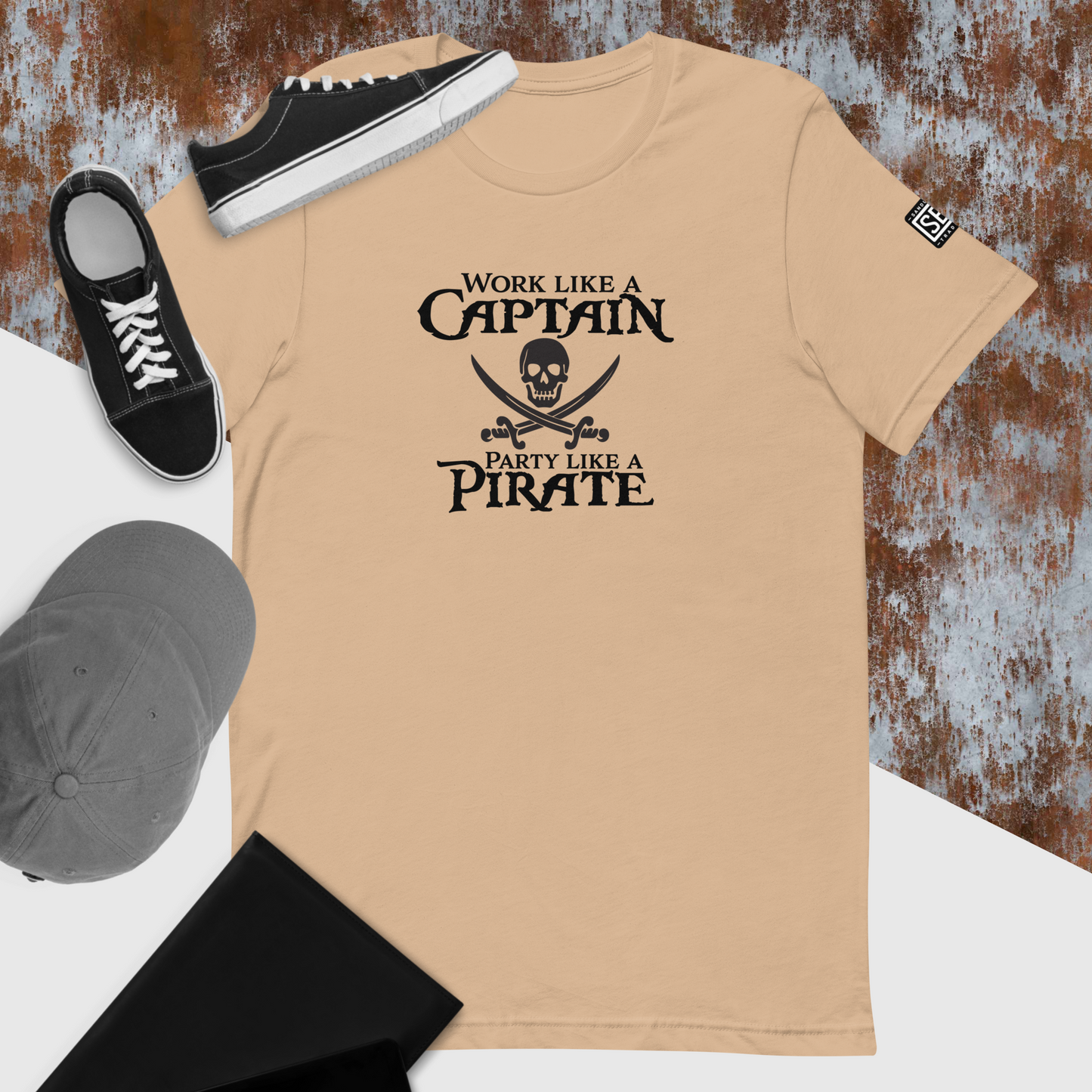 Work Like a Captain - T-Shirt