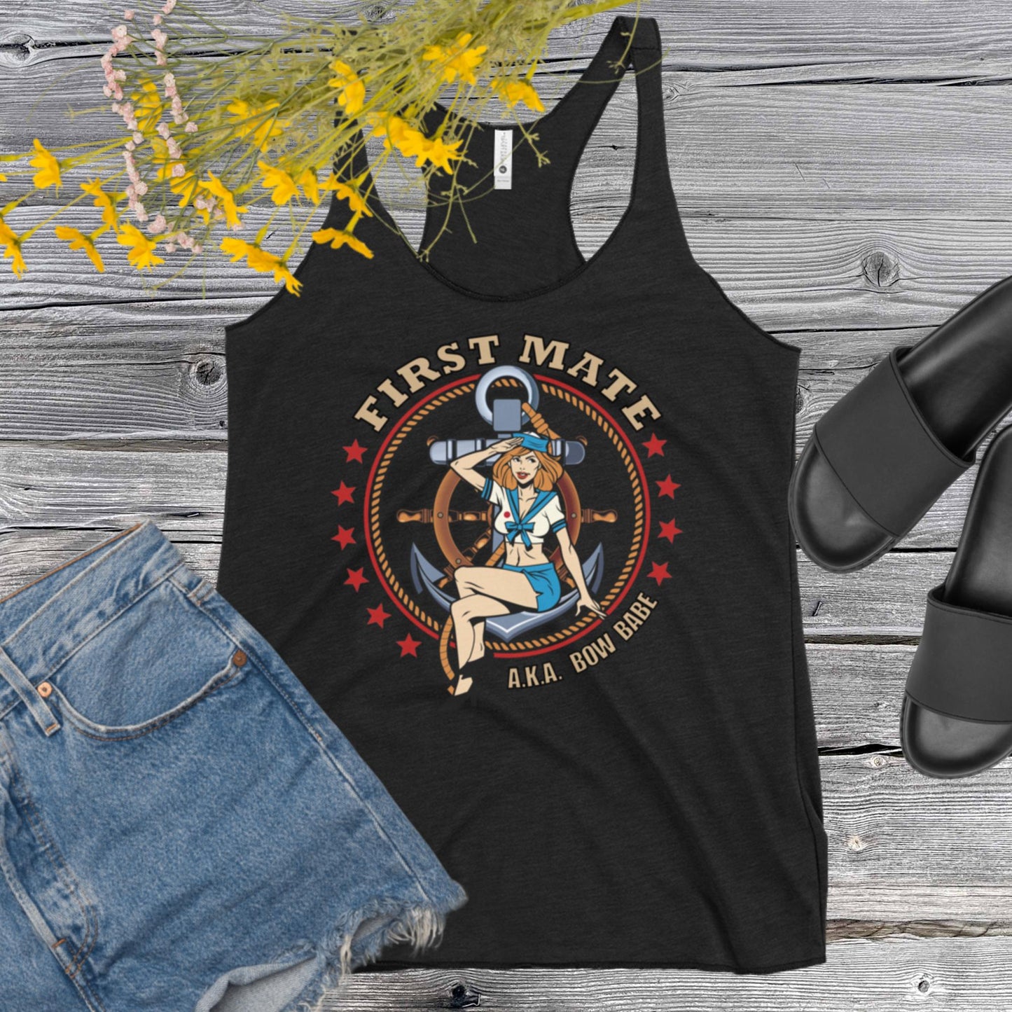 Bow Babe - Women's Racerback Tank