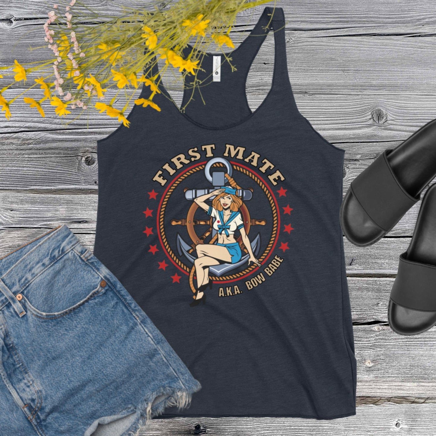 Bow Babe - Women's Racerback Tank