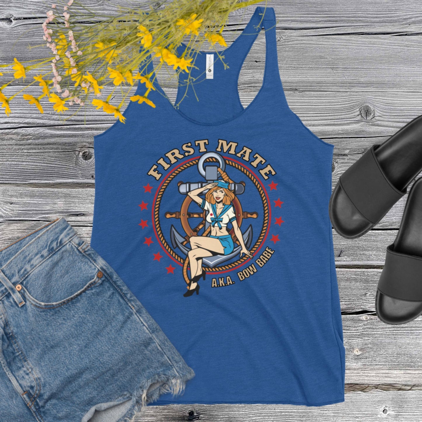 Bow Babe - Women's Racerback Tank