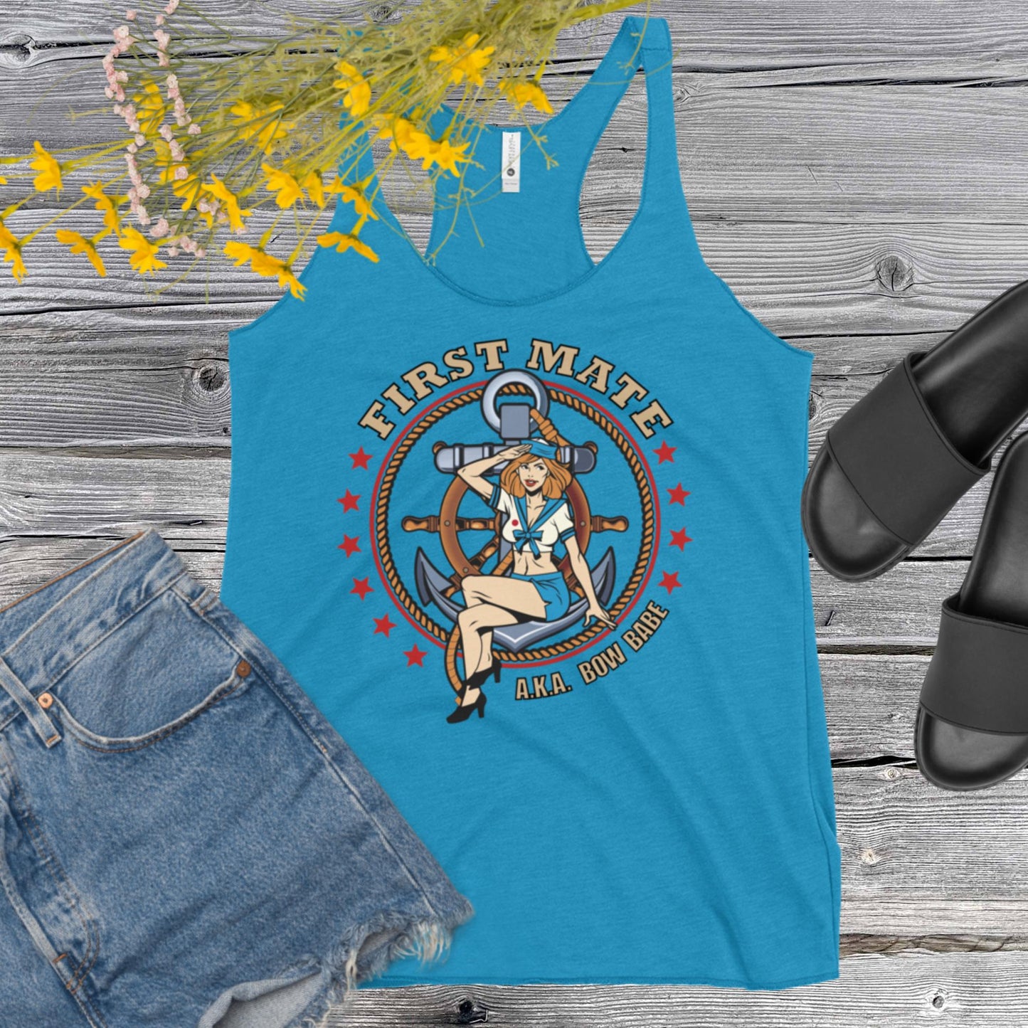 Bow Babe - Women's Racerback Tank